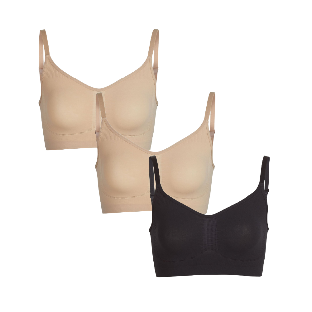 Contour Bralette 3-Pack Second Skin – Second Skin MX