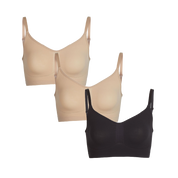 Ropa interior para mujeres, seamless, comfortable, ajuste perfecto, sin costura. Bralette con soporte, cómodo, de ata calidad, sin costuras, plus size, underwear			