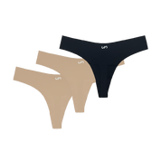 Ropa interior transpirable para mujeres. Calzones moldeadores de uso diario, ajuste perfecto, invisibles bajo la ropa. Lencería mujer, bragas, panties sin costuras.			