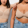 Ropa interior para mujeres, seamless, comfortable, ajuste perfecto, sin costura. Bralette con soporte, cómodo, de ata calidad, sin costuras, plus size, underwear			